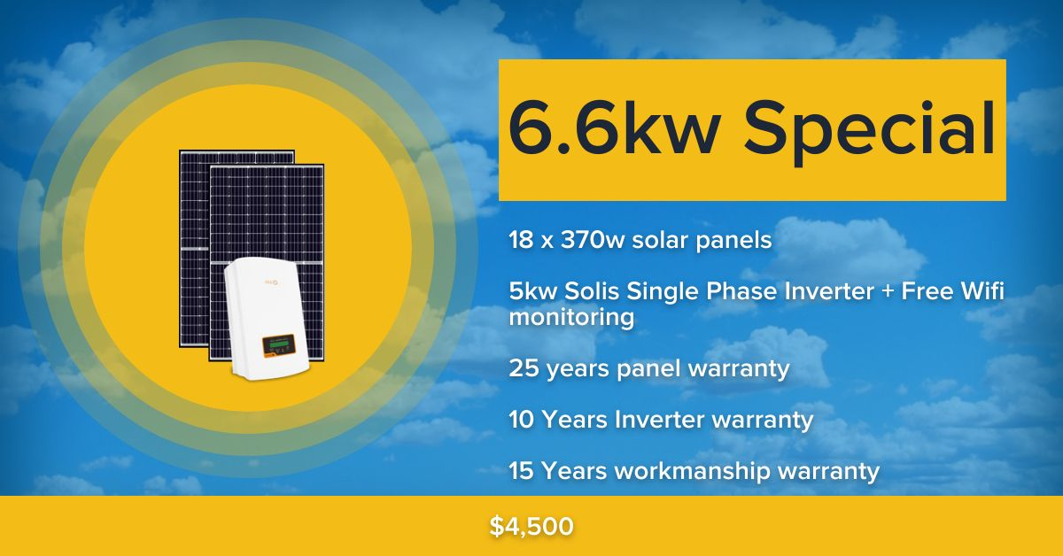 empire solar systems 6.6k solar panel special